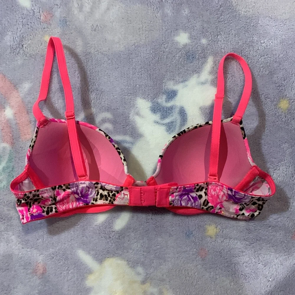 PINK Victoria’s Secret Wear Everywhere Lightly Lined Demi Bra - Picture 2 of 7